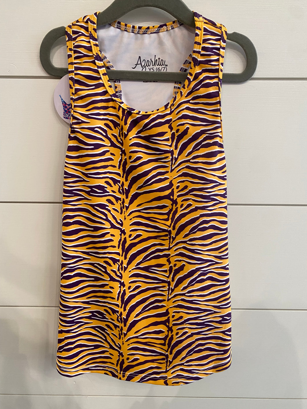 Kids Tiger Print Tank Top