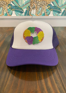 Kids King Cake Trucker Hat