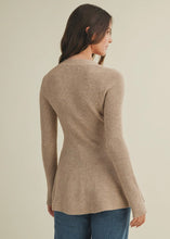 Load image into Gallery viewer, V Neck Hourglass Sweater Cardigan
