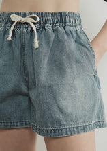 Load image into Gallery viewer, Denim Boxes Shorts
