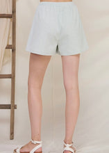 Load image into Gallery viewer, Twine Stripe Cotton Blend Shorts

