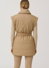 Load image into Gallery viewer, Padded Wrap Vest With Collar
