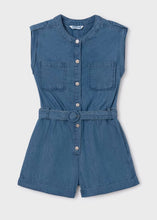 Load image into Gallery viewer, Kids Belted Romper
