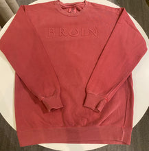 Load image into Gallery viewer, Bruin Embossed Comfort Colors Sweatshirt
