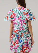 Load image into Gallery viewer, Kivia Blossom Trapeze Mini Dress
