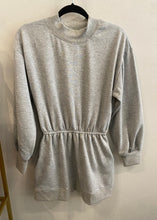 Load image into Gallery viewer, Long Sleeve Terry Mini Dress
