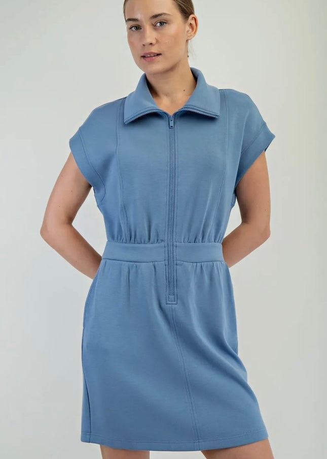 paradise mini dress Paradise Blue Modal Mini Dress – Shop All Daye