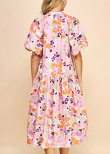 Load image into Gallery viewer, Print Button Down Midi Dress
