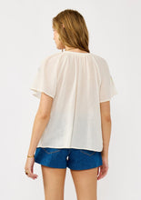 Load image into Gallery viewer, Summer Embroidered Split Neck Top
