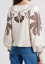 Load image into Gallery viewer, Palm Tree Printed Blouse
