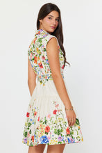 Load image into Gallery viewer, Floral Printed Mini Shirt Dress
