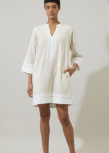 Load image into Gallery viewer, Natural Linen Mini Dress
