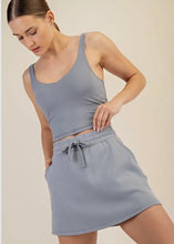 Load image into Gallery viewer, Gray Skort
