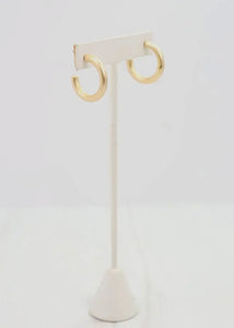 Matte Hoop Earring