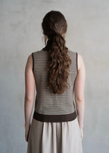 Load image into Gallery viewer, Striped Turtleneck Sweater Vest
