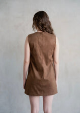 Load image into Gallery viewer, Round Neck Sleeveless Mini Dress
