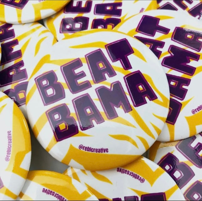 Beat Bama Button