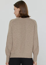 Load image into Gallery viewer, Cashmere Blend Flower Embroidered Sweater
