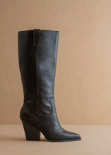 Load image into Gallery viewer, The Collins Black  Pointed Toe Boot
