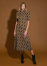 Load image into Gallery viewer, Jacquard Sweater Midi Dress
