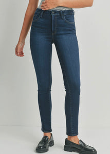 Just Black Longer Length Slim Straight Jean