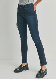 Just Black Longer Length Slim Straight Jean