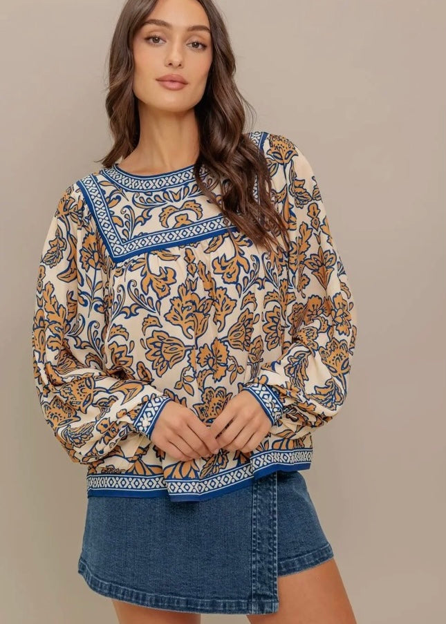 Floral Printed Top