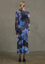 Load image into Gallery viewer, Night Out Mesh Printed Dress
