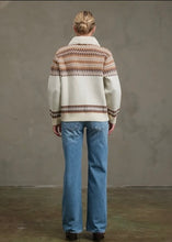Load image into Gallery viewer, Western Horse Knit Zip Up Jacket
