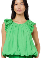 Load image into Gallery viewer, Eyelet Lace Sleeve Top
