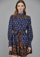 Load image into Gallery viewer, High Neck Ruffled Mini Dress
