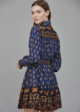 Load image into Gallery viewer, High Neck Ruffled Mini Dress
