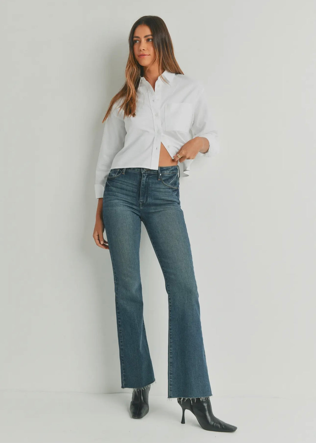 HR Scissor Cut Flare Jean