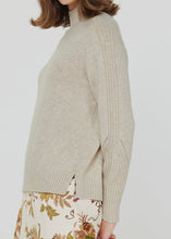 Load image into Gallery viewer, Oat Beige Turtleneck Sweater
