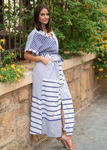 Load image into Gallery viewer, Striped Shirt Dress
