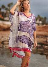 Load image into Gallery viewer, Lilac Poncho -One Size
