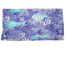 Load image into Gallery viewer, Blue Sarong/Beach Towel
