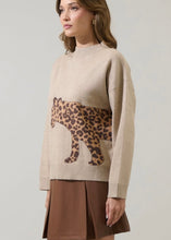 Load image into Gallery viewer, Leopard Knit Sweater
