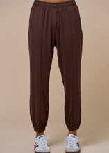 Load image into Gallery viewer, Brown Elastic Waist Sweatpants
