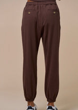 Load image into Gallery viewer, Brown Elastic Waist Sweatpants
