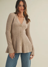 Load image into Gallery viewer, V Neck Hourglass Sweater Cardigan

