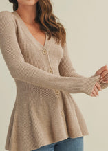 Load image into Gallery viewer, V Neck Hourglass Sweater Cardigan
