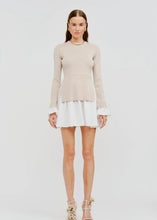 Load image into Gallery viewer, Mixed Media Mini Babydoll Dress
