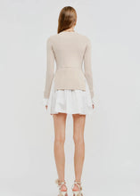 Load image into Gallery viewer, Mixed Media Mini Babydoll Dress
