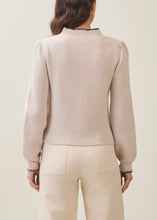 Load image into Gallery viewer, Stitch Detail Bow Sweater Top
