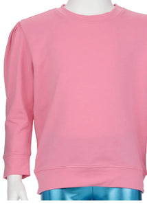 Kids Pink Holly Sweatshirt