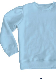 Kids Light Blue Holly Sweatshirt