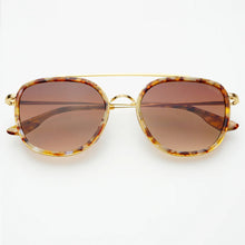 Load image into Gallery viewer, Weston Acetate Round Unisex Sunglasses - Brown Pearl
