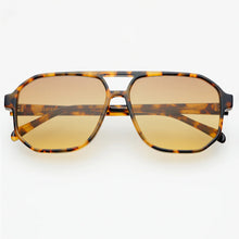 Load image into Gallery viewer, Billie Unisex Aviator Sunglasses - Tortoise/Brown
