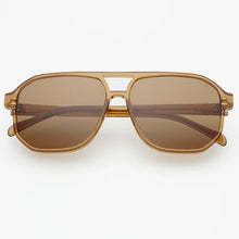 Load image into Gallery viewer, Billie Unisex Aviator Sunglasses - Brown
